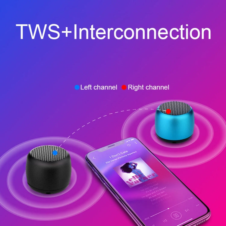 Small TWS Couplet Wireless Bluetooth Speaker Mini Smart Noise Reduction Waterproof Speaker(Blue) - Mini Speaker by PMC TechLife | Online Shopping South Africa | PMC TechLife