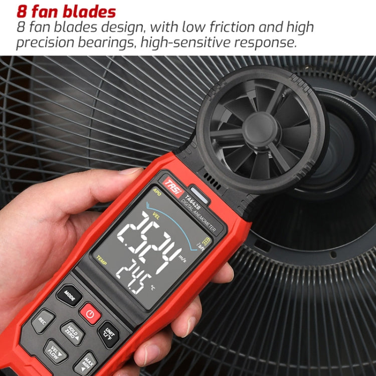 TASI TA642A Portable Digital Wind Speed Meter Air Volume Tester - free shipping - PMC TechLife - Order now!