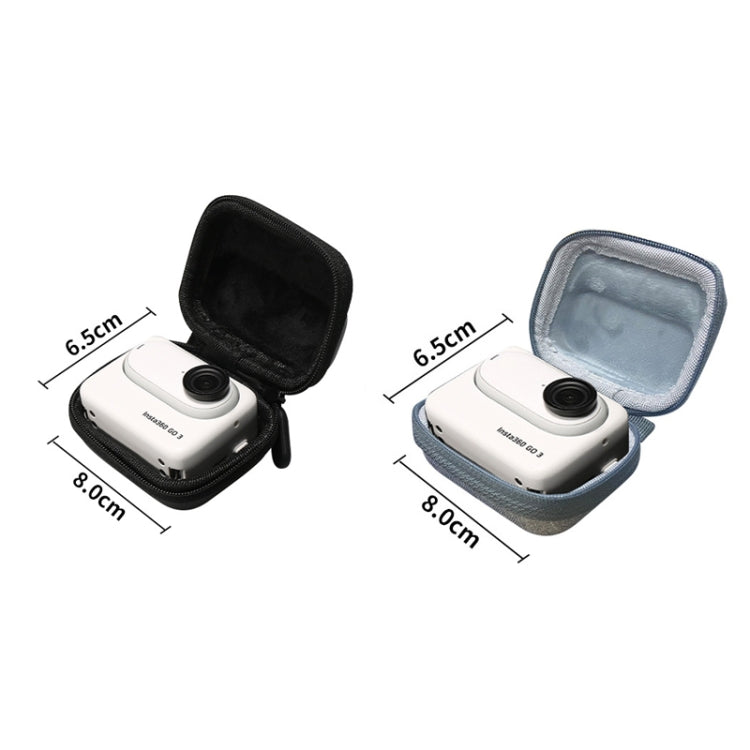 For Insta360 GO 3 Mini Body Bag Portable Storage Bag With Carabiner(Black) - Case & Bags by PMC TechLife | Online Shopping South Africa | PMC TechLife