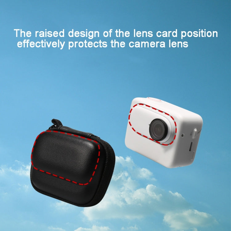 For Insta360 GO 3 Mini Body Bag Portable Storage Bag With Carabiner(Black) - Case & Bags by PMC TechLife | Online Shopping South Africa | PMC TechLife
