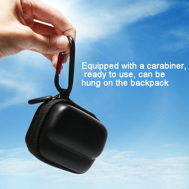 For Insta360 GO 3 Mini Body Bag Portable Storage Bag With Carabiner(Black) - Case & Bags by PMC TechLife | Online Shopping South Africa | PMC TechLife