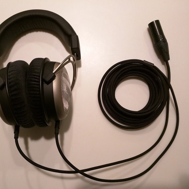 For Beyer T1(2nd/3rd Generation) T5 / Amiro Balanced Headphone Cable 3.5mm+6.35mm Adapter - Headset Accessories by PMC TechLife | Online Shopping South Africa | PMC TechLife