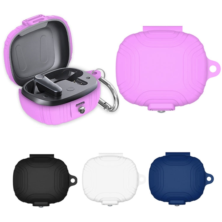 For EarFun Air Pro 3 Silicone Earphone Dustproof Storage Case(Light Purple) - Other Earphone Case by PMC TechLife | Online Shopping South Africa | PMC TechLife