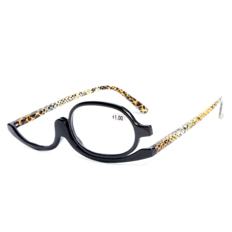 Makeup Presbyopic Glasses Monolithic Reading Glass Magnifying Glass, Degree: +400(Black) - Presbyopic Glasses by PMC Jewellery | Online Shopping South Africa | PMC Jewellery