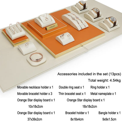 Jewelry Display Stand Necklace Earrings Display Counter Props Set 9 - Jewelry Storages by PMC Jewellery | Online Shopping South Africa | PMC Jewellery