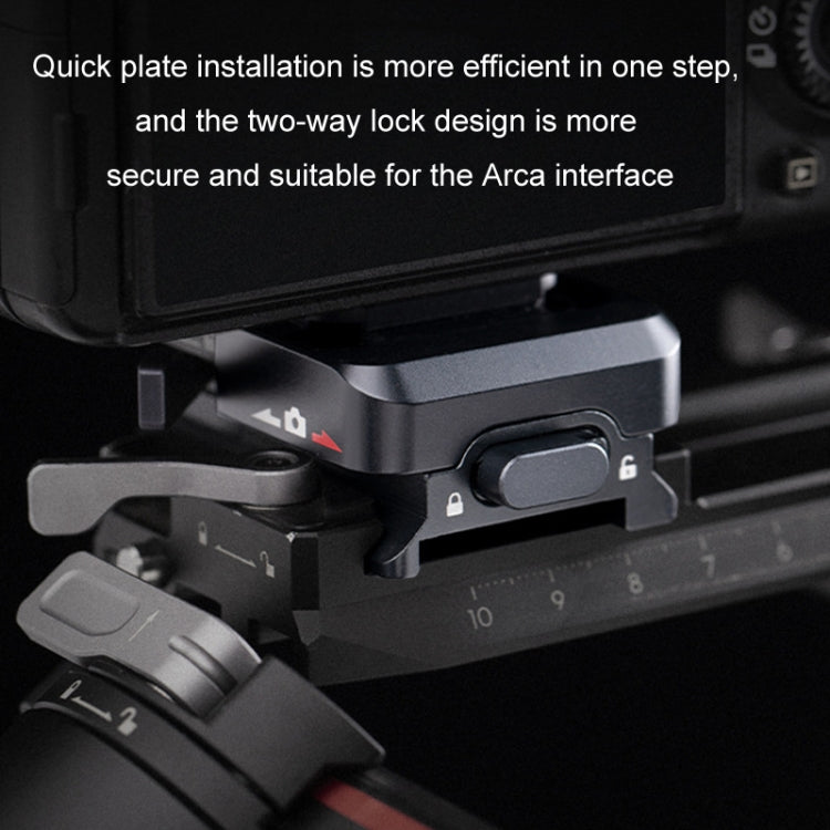 For DJI RS3 Mini/RS3 PGYTECH Quick Release Plate Gimbal Base(P-RH-167) - free shipping - PMC TechLife - Order now!