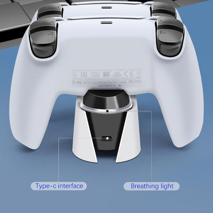 For PS5 Gamepad Contact Dual Charging Dock Gamepad Charger - Charger & Power by PMC TechLife | Online Shopping South Africa | PMC TechLife | Buy Now Pay Later Mobicred