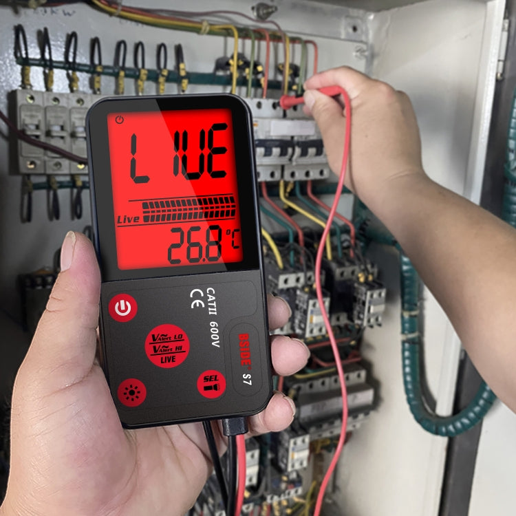 BSIDE ADMS7 Smart Thin Digital Multimeter Counts DC AC Voltmeter, Model: Standard Charging Model - Digital Multimeter by BSIDE | Online Shopping South Africa | PMC Jewellery | Buy Now Pay Later Mobicred