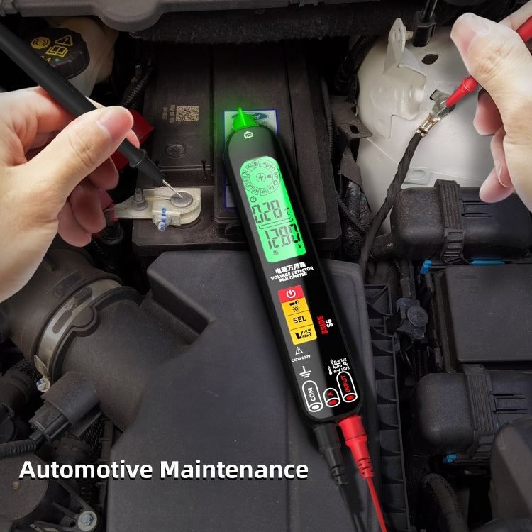 BSIDE S6 Smart Digital Multimeter Current Test Pen Capacitance Temperature Voltage Detector(Charging Model) - free shipping - PMC TechLife - Order now!