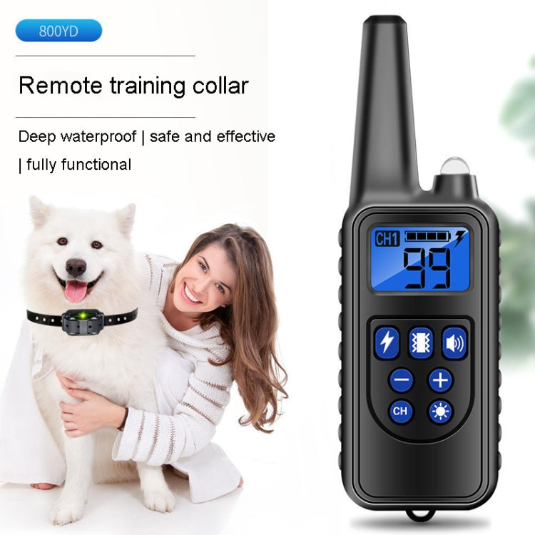 800m Remote Control Stop Barker Dog Trainer Smart Anti-Disturbance Vibration Collar, Specification: With 2 Collars - Training Aids by PMC Jewellery | Online Shopping South Africa | PMC Jewellery | Buy Now Pay Later Mobicred