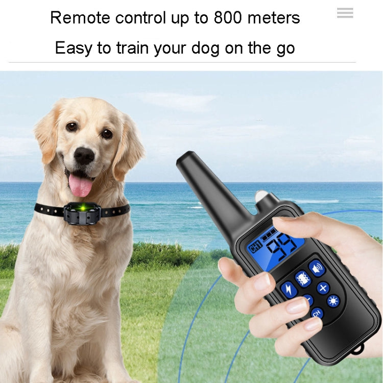 800m Remote Control Stop Barker Dog Trainer Smart Anti-Disturbance Vibration Collar, Specification: With 2 Collars - Training Aids by PMC Jewellery | Online Shopping South Africa | PMC Jewellery | Buy Now Pay Later Mobicred