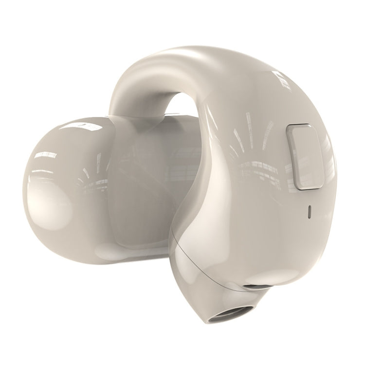 Clip-On Single Ear Bluetooth Earphone Wireless Earphone For Sports And Gaming, Packing: Box(Light Skin) - free shipping - PMC TechLife - Order now!