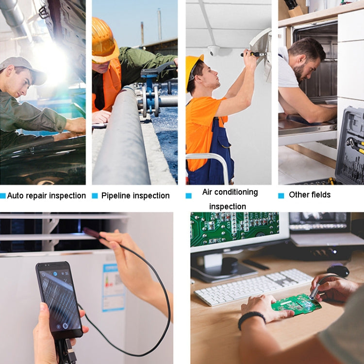 Teslong NTC125 5M 3 In 1 USB Phone Borescope For Auto Repair 500W Pixel Auto Focus - free shipping - PMC TechLife - Order now!