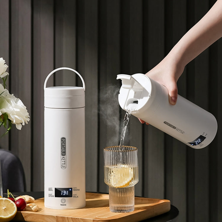 300W 500ml Electric Heating Water Cup Smart Boiling Kettle Temperature Control Kettle, Spec: SUS304 US Plug - free shipping - PMC TechLife - Order now!