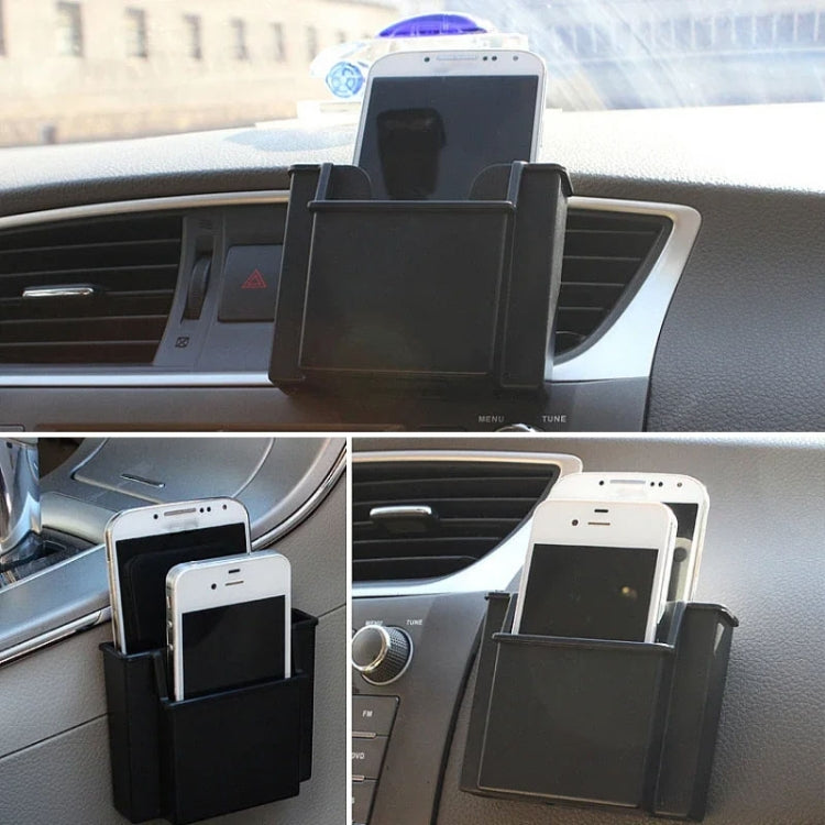 LIWEN LW-1619 Mobile Phone Card Seat Mobile Phone Stand Box(Black) - Stowing Tidying by LIWEN | Online Shopping South Africa | PMC TechLife