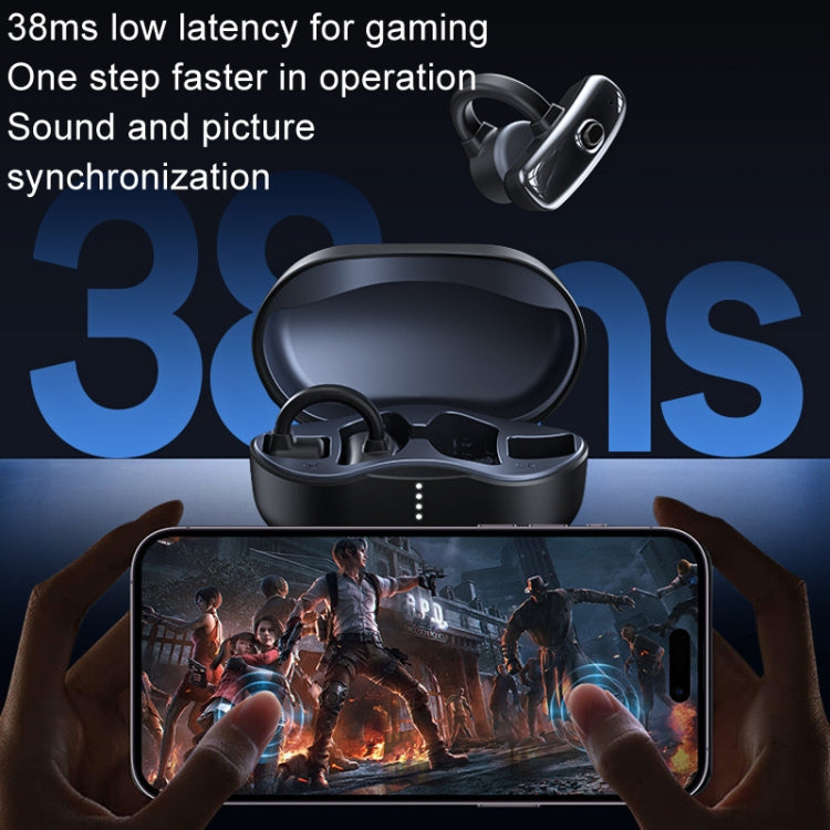 REMAX OpenBuds P2 Clip-On Bone Conduction Bluetooth Earphone Sports Music Wireless Earphone(White) - free shipping - PMC TechLife - Order now!