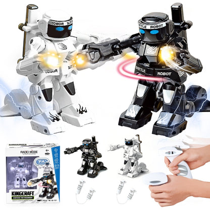 777-615 Battle RC Robot 2.4G Body Sense Remote Control Toys For Kids Gift Toy Model Mini Smart Robot Battle Toys For Boys(White) - RC Robots by PMC Jewellery | Online Shopping South Africa | PMC Jewellery