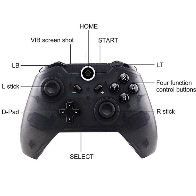 Wireless Gamepad Game joystick Controller For Nintendo Switch Pro Host Bluetooth controller Support Somatosensory Vibration - Gamepads by PMC Jewellery | Online Shopping South Africa | PMC Jewellery