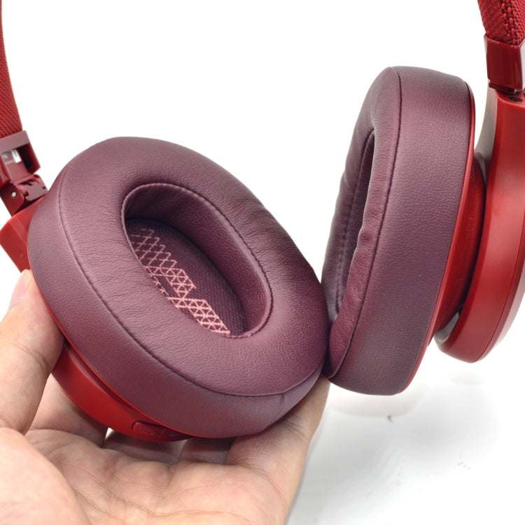 2 PCS For JBL Live 500BTNC Headphone Sponge Sleeve Earmuffs(Gray White) - Earmuff & Pad by PMC TechLife | Online Shopping South Africa | PMC TechLife | Buy Now Pay Later Mobicred