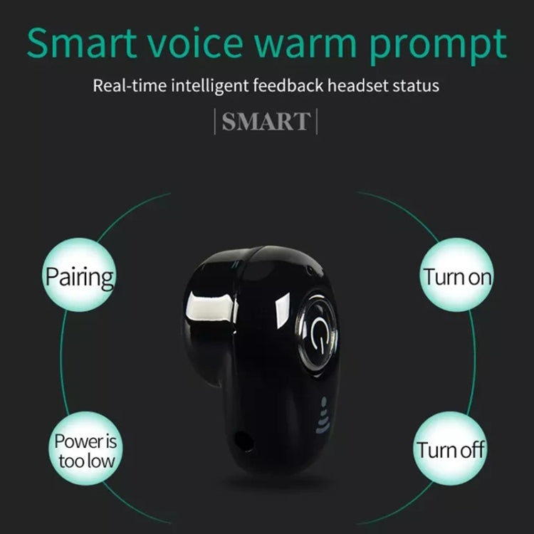 S650 Mini Bluetooth Earphone Earbuds Sport with Mic for All Phone(Black) - free shipping - PMC TechLife - Order now!