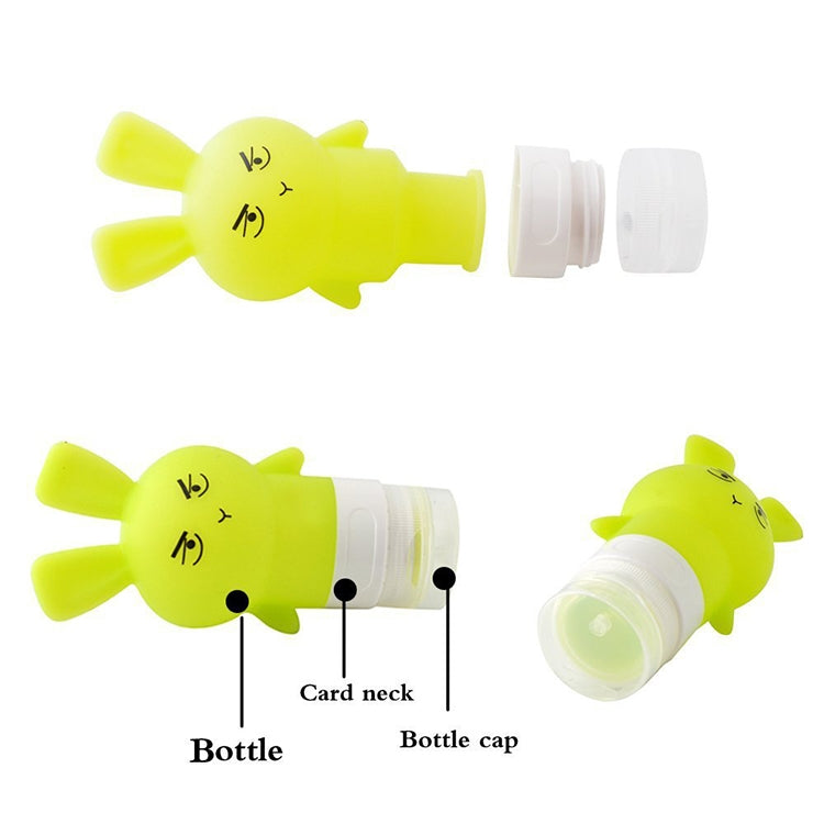 Multi-purpose Outdoor Travel Portable Bottle Squeeze Bottle Silicone Little Empty Bottle, Capacity:75ml(White) - Cosmetics bottle by PMC Jewellery | Online Shopping South Africa | PMC Jewellery