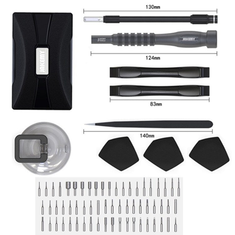 JM-8172 73 In 1 Combination Screwdriver Set Mobile Phone Computer Game Machine Model Removal Tool - free shipping - PMC TechLife - Order now!