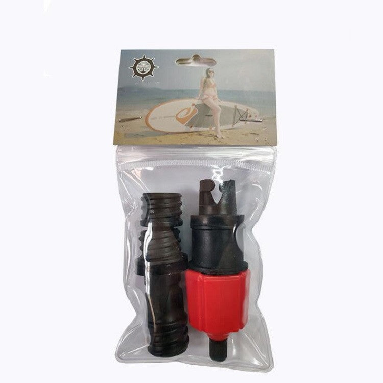 Surfing Paddle Board Rubber Boat Inflatable Bed Air Valve Adapter Car Air Pump Adapter(Red) - Inflatable Pump by PMC TechLife | Online Shopping South Africa | PMC TechLife