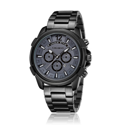 CAGARNY 6882 Fashion Waterproof Quartz Watch with Stainless Steel Band - Metal Strap Watches by CAGARNY | Online Shopping South Africa | PMC Jewellery | Buy Now Pay Later Mobicred