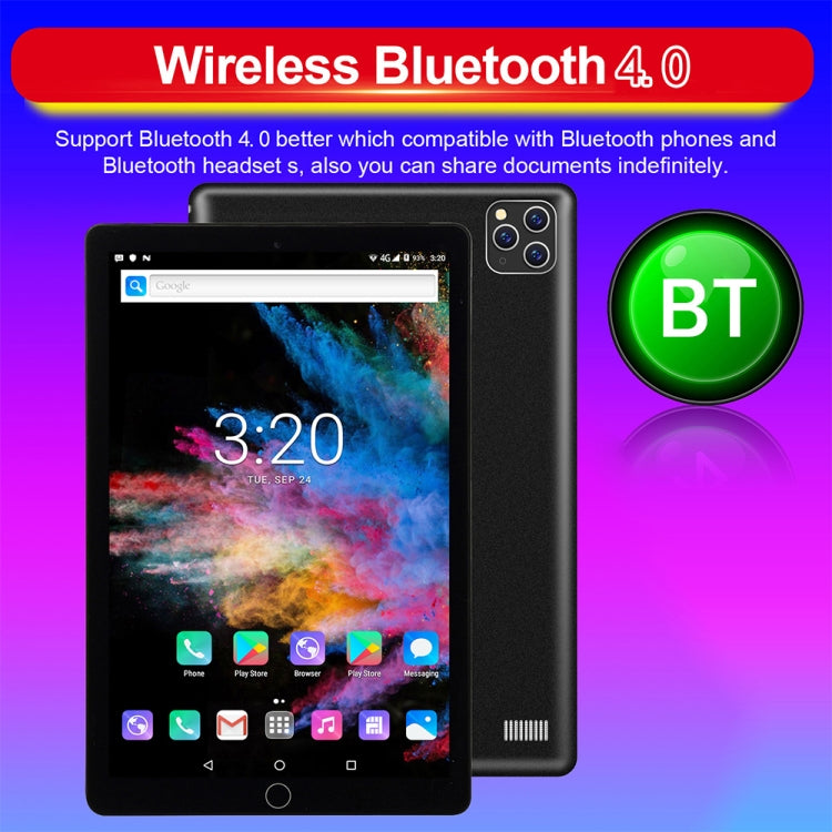 BDF A10 3G Phone Call Tablet PC, 10 inch, 1GB+16GB, Android 5.1, MTK6592 Octa Core Cortex-A7, Support Dual SIM & Bluetooth & WiFi & GPS, EU Plug(Purple) - BDF by BDF | Online Shopping South Africa | PMC Jewellery