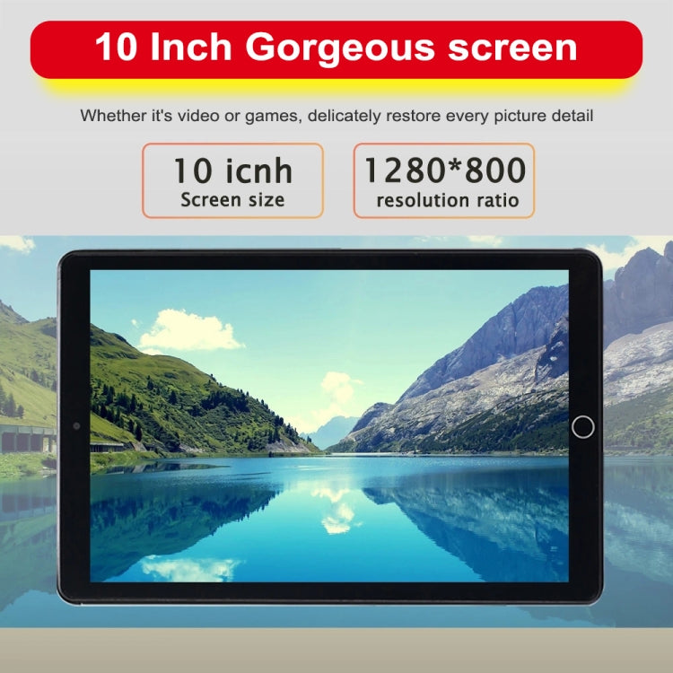 BDF A10 3G Phone Call Tablet PC, 10 inch, 2GB+32GB, Android 9.0, MTK8321 Octa Core Cortex-A7, Support Dual SIM & Bluetooth & WiFi & GPS, EU Plug(Green) - BDF by BDF | Online Shopping South Africa | PMC Jewellery