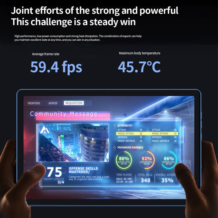 BDF P60 4G LTE Tablet PC, 10.36 inch, 8GB+128GB, Android 11.0 MTK6762 Octa Core, Support Dual SIM & Bluetooth & WiFi, EU Plug(Blue) - free shipping - PMC TechLife - Order now!
