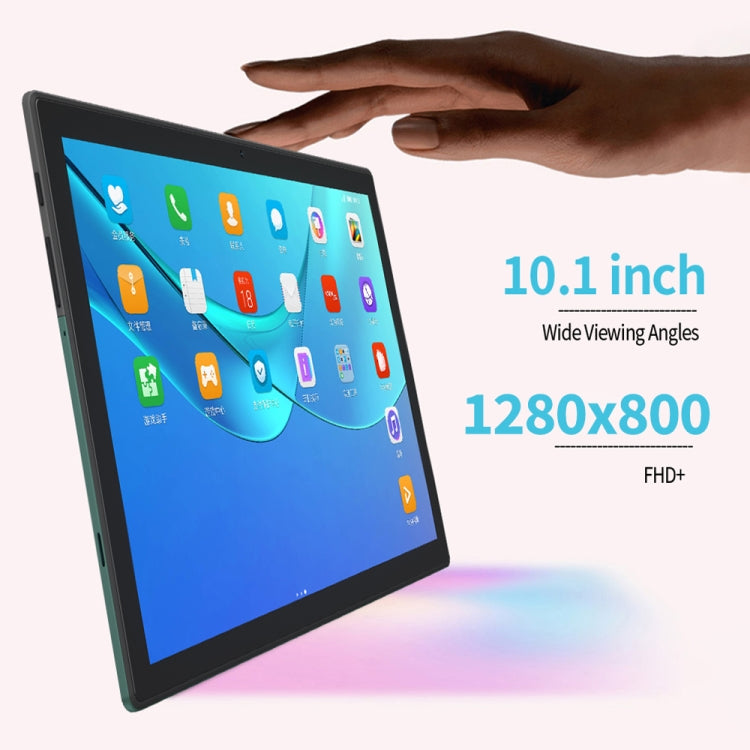 BDF P70 4G LTE Tablet PC, 10.1 inch, 8GB+128GB, Android 12.0 MTK6762 Octa Core, Support Dual SIM & Bluetooth & WiFi, EU Plug(Silver) - free shipping - PMC TechLife - Order now!