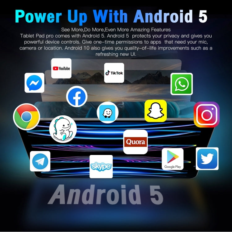 Tab14 / P14 Phone Call Tablet, 1GB+16GB, 8.0 inch Screen, Face Identification, Android 5.0 MTK6582 Quad Core, Network: 3G, GPS, OTG(Black) - 7.0-8.0 inch by PMC TechLife | Online Shopping South Africa | PMC TechLife