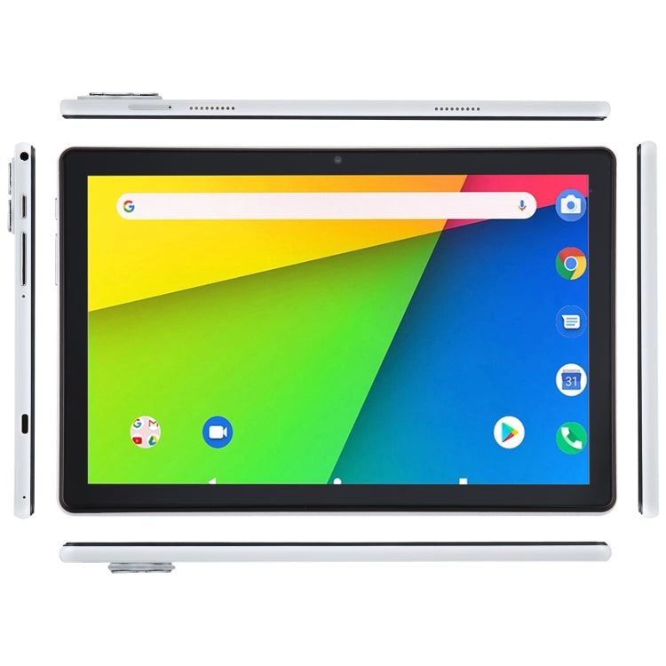 X30 4G LTE Tablet PC, 10.1 inch, 4GB+128GB, Android 11.0 MT6762 Octa-core, Support Dual SIM / WiFi / Bluetooth / GPS, EU Plug (White) - 10.1 inch by PMC Jewellery | Online Shopping South Africa | PMC Jewellery