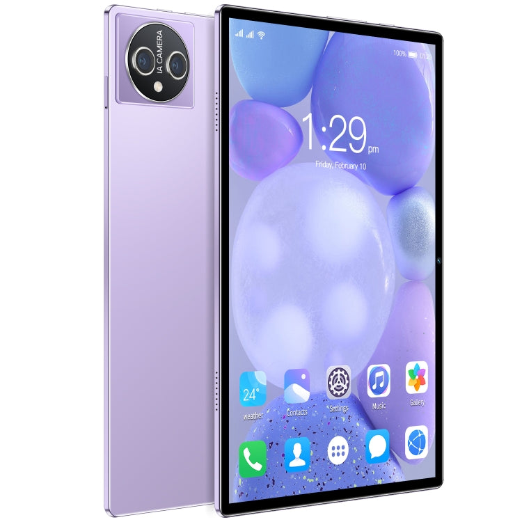 X15 4G LTE Tablet PC, 10.1 inch, 4GB+64GB, Android 8.1  MTK6755 Octa-core 2.0GHz, Support Dual SIM / WiFi / Bluetooth / GPS (Purple) - 10.1 inch by PMC Jewellery | Online Shopping South Africa | PMC Jewellery