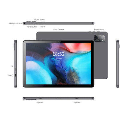 N-ONE Npad S Tablet PC, 10.1 inch, 4GB+64GB, Android 12 MTK8183 Octa Core up to 2.0GHz, Support Dual Band WiFi & BT, US Plug(Grey) - Other by PMC Jewellery | Online Shopping South Africa | PMC Jewellery