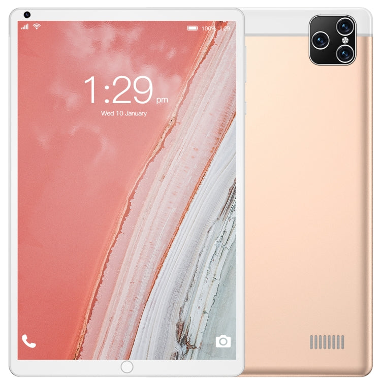 P8 3G Phone Call Tablet PC, 8 inch, 1GB+16GB, Android 5.1 MT6592 Octa Core, Support Dual SIM, WiFi, Bluetooth, GPS, US Plug(Gold) - 7.0-8.0 inch by PMC TechLife | Online Shopping South Africa | PMC TechLife