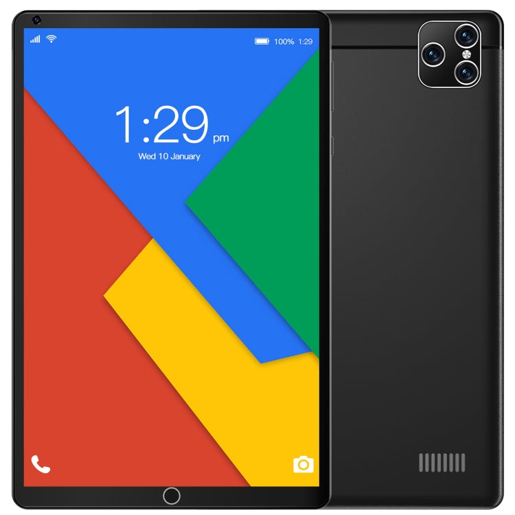 P8 3G Phone Call Tablet PC, 8 inch, 1GB+16GB, Android 5.1 MT6592 Octa Core, Support Dual SIM, WiFi, Bluetooth, GPS, AU Plug (Black) - 7.0-8.0 inch by PMC TechLife | Online Shopping South Africa | PMC TechLife