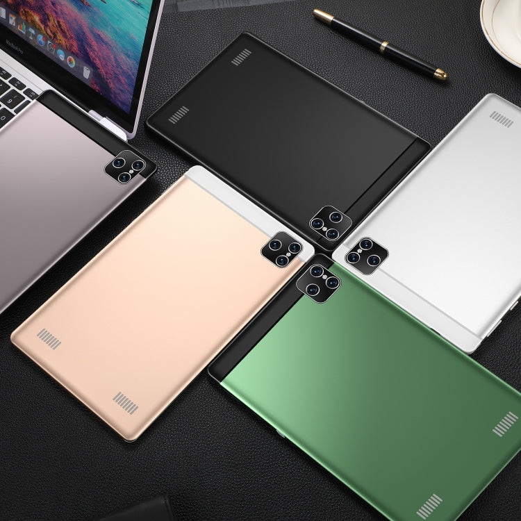 P8 3G Phone Call Tablet PC, 8 inch, 1GB+16GB, Android 5.1 MT6592 Octa Core, Support Dual SIM, WiFi, Bluetooth, GPS, AU Plug (Gold) - 7.0-8.0 inch by PMC TechLife | Online Shopping South Africa | PMC TechLife