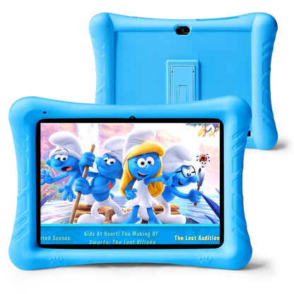 Qunyico Y10 Kids Tablet PC, 10.1 inch, 2GB+32GB, Android 10 Allwinner A100 Quad Core CPU, Support 2.4G WiFi / Bluetooth, Global Version with Google Play, US Plug (Blue) -  by PMC Jewellery | Online Shopping South Africa | PMC Jewellery