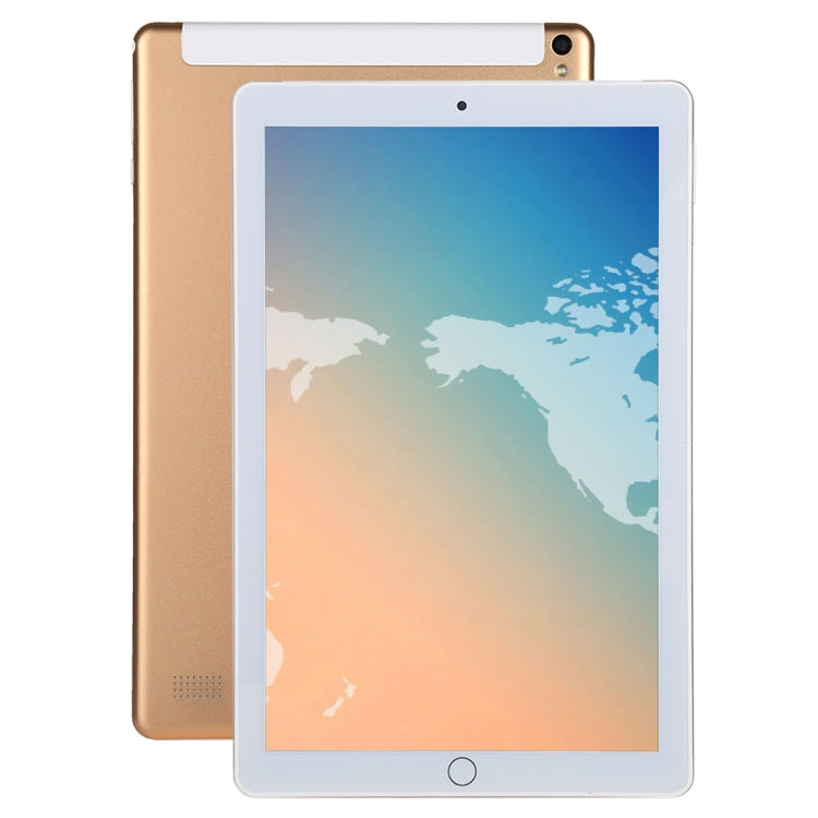 3G Phone Call Tablet PC, 10.1 inch, 2GB+32GB, Android 5.1 MTK6580 Quad Core 1.3GHz, Dual SIM, Support GPS, OTG, WiFi, Bluetooth(Gold) - 10.1 inch by PMC Jewellery | Online Shopping South Africa | PMC Jewellery