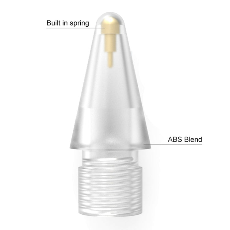 2 in 1 6.0 Brass Needle + 7.0 Brass Spring Short Needle Stylus Pen Tip Set For Apple Pencil 1 / 2 - Pencil Accessories by PMC TechLife | Online Shopping South Africa | PMC TechLife