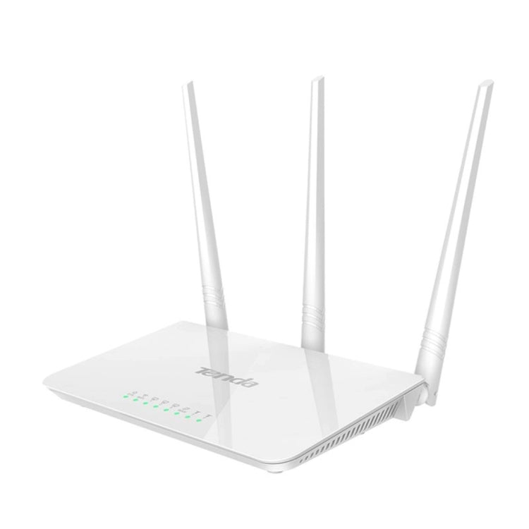 Tenda F3 Wireless 2.4GHz 300Mbps WiFi Router with 3*5dBi External Antennas(White) - Wireless Routers by Tenda | Online Shopping South Africa | PMC Jewellery | Buy Now Pay Later Mobicred