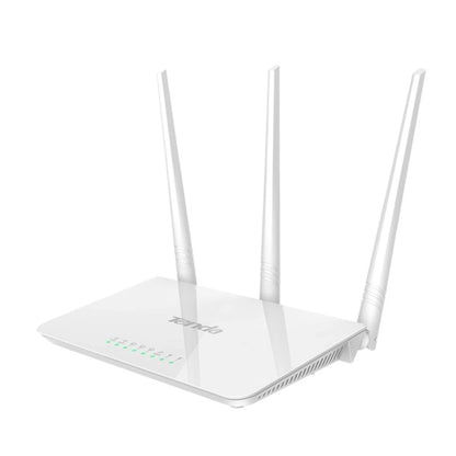 Tenda F3 Wireless 2.4GHz 300Mbps WiFi Router with 3*5dBi External Antennas(White) - Wireless Routers by Tenda | Online Shopping South Africa | PMC Jewellery | Buy Now Pay Later Mobicred