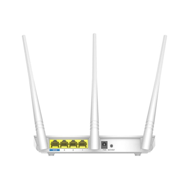 Tenda F3 Wireless 2.4GHz 300Mbps WiFi Router with 3*5dBi External Antennas(White) - Wireless Routers by Tenda | Online Shopping South Africa | PMC Jewellery | Buy Now Pay Later Mobicred