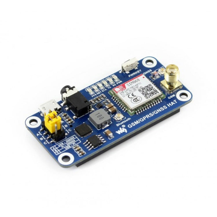 Waveshare GSM/GPRS/GNSS/Bluetooth HAT for Raspberry Pi - free shipping - PMC TechLife - Order now!