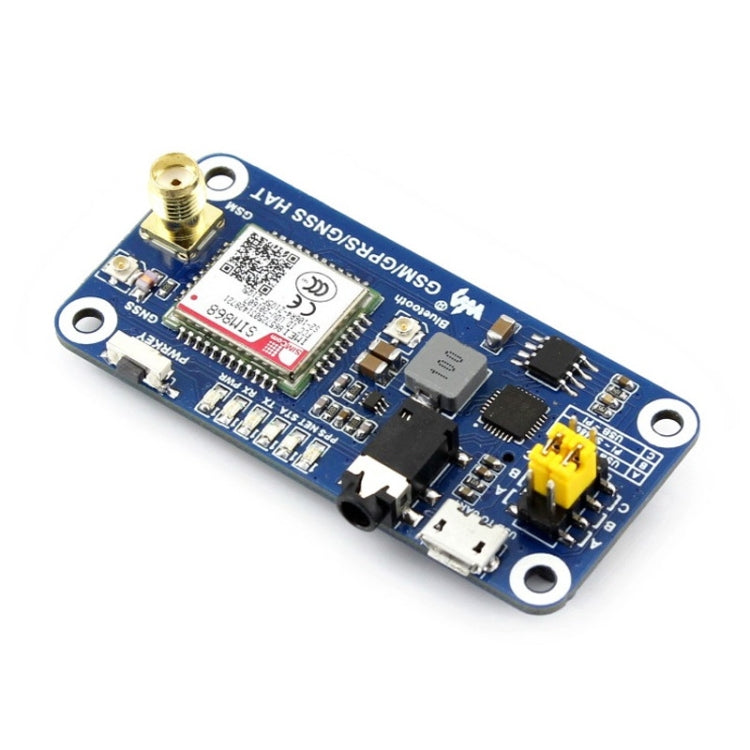 Waveshare GSM/GPRS/GNSS/Bluetooth HAT for Raspberry Pi - free shipping - PMC TechLife - Order now!