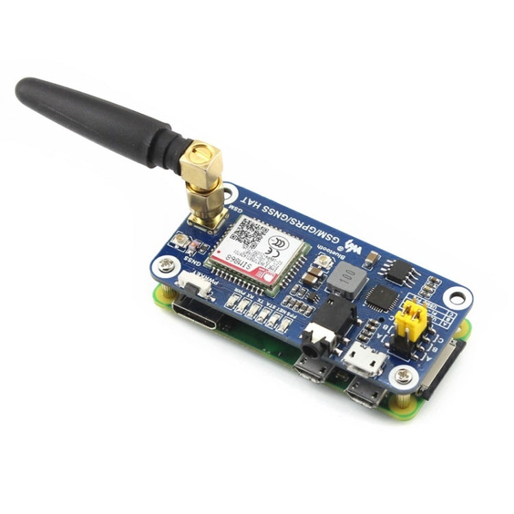 Waveshare GSM/GPRS/GNSS/Bluetooth HAT for Raspberry Pi - free shipping - PMC TechLife - Order now!