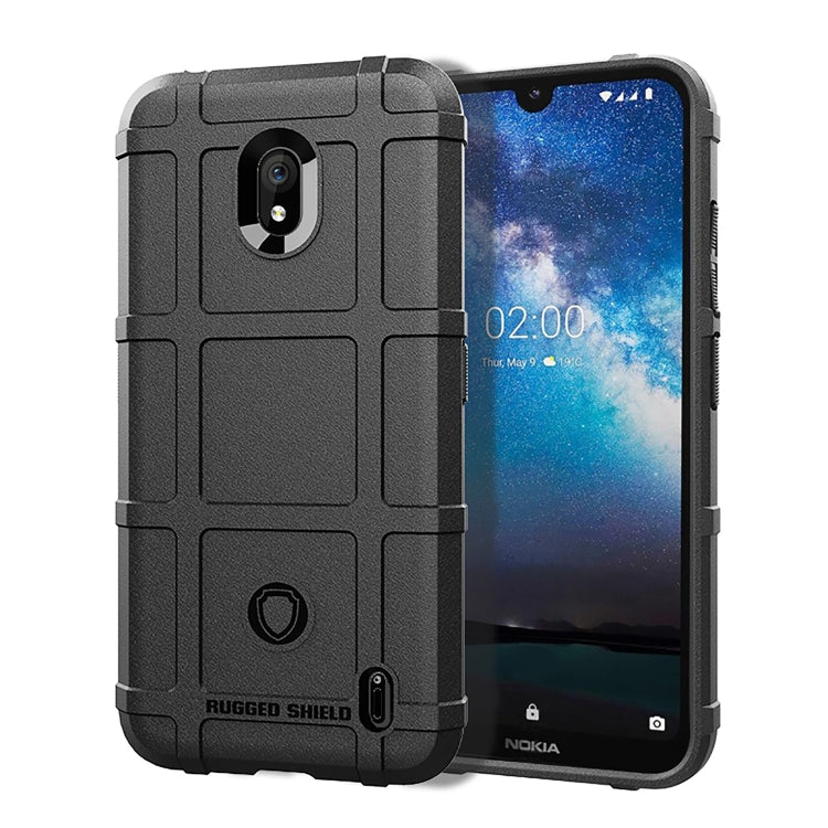 Shockproof Protector Cover Full Coverage Silicone Case for Nokia 2.2 (Black) - Nokia Cases by PMC TechLife | Online Shopping South Africa | PMC TechLife