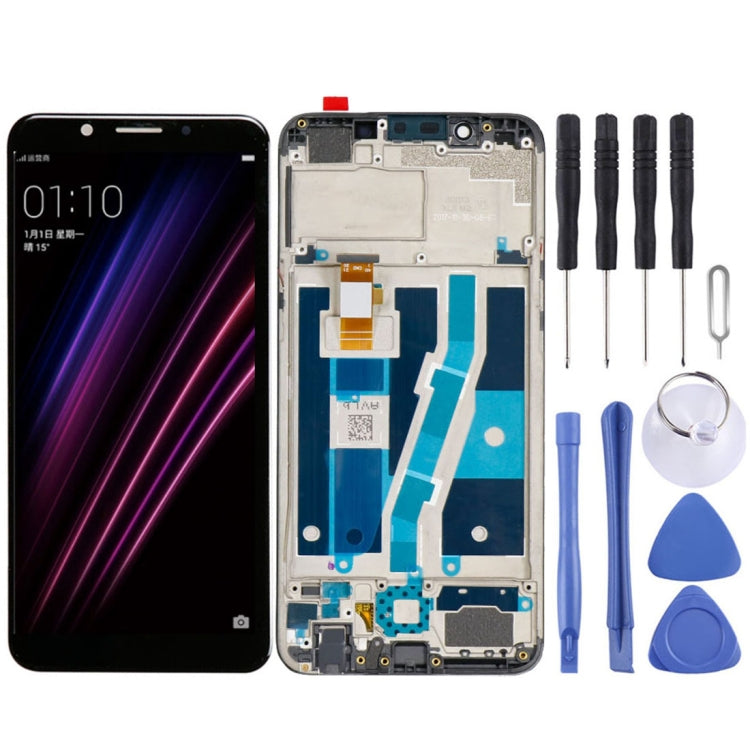 TFT LCD Screen for OPPO A1, with Frame with Digitizer Full Assembly - LCD Screen by PMC Jewellery | Online Shopping South Africa | PMC Jewellery